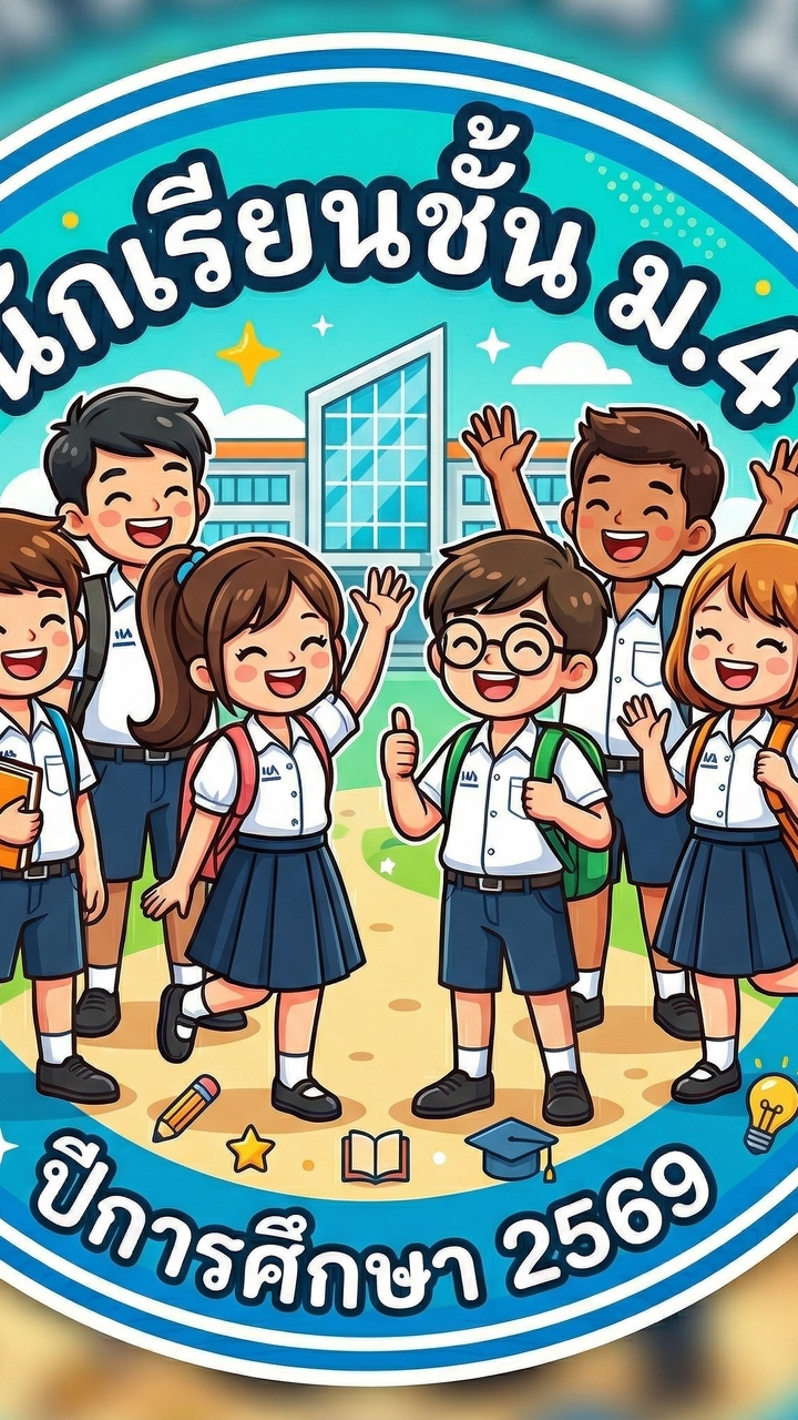 นักเรียน ม.4 ปีการศึกษา 2569