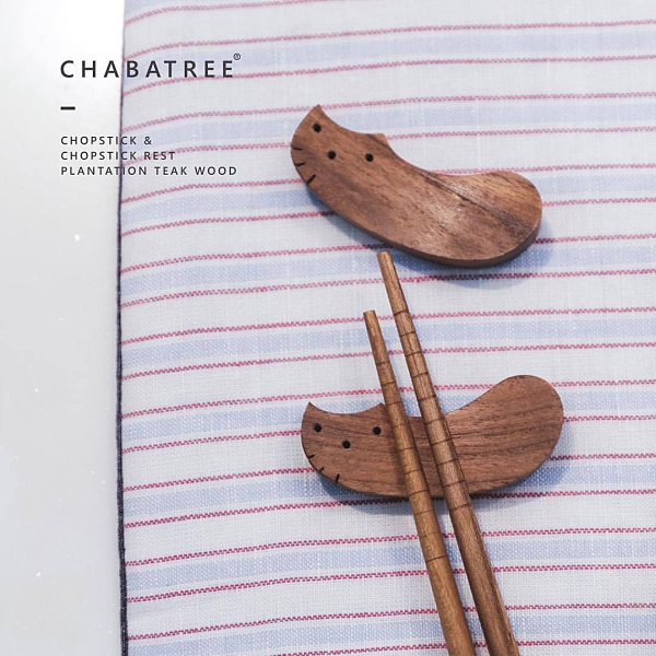 CHABATREE TOKYO 貓咪筷架