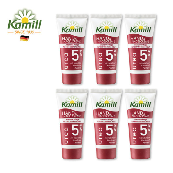 ✓熱銷許願組!!德國Kamill卡蜜兒手足龜裂Urea5%修護霜20ml 6入組(30ml*6) 修護手腳乾裂 穿涼鞋必備