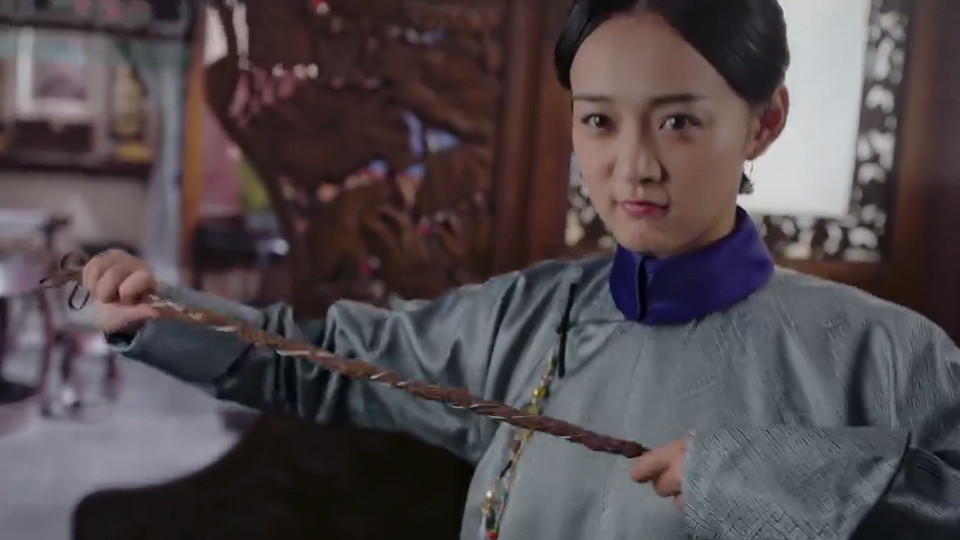 《如懿傳》扇耳光名場面3：白蕊姬暴怒扇如懿耳光