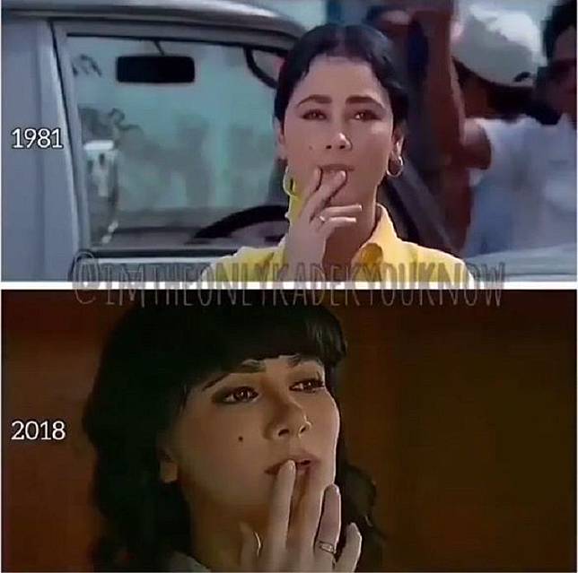 Lakukan adegan yang sama dengan Suzzanna di film tahun 1981