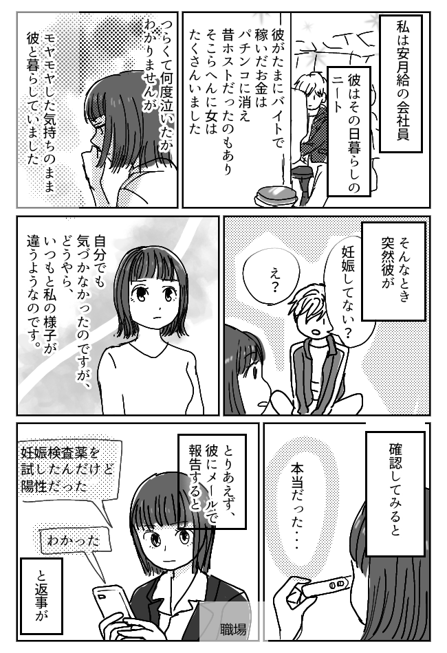 どうしよう 働かず浮気を繰り返す彼 妊娠したことを告げると 彼は ベビーカレンダー