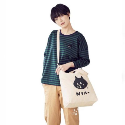 │遇見。小舖│B90101日雜附錄 Ne-net NYA－ 斜背包 肩背包 單肩包 側背包 手提包 黑貓