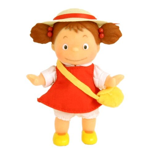 【真愛日本】4905610589562 經典植毛公仔-小梅 龍貓totoro 宮崎駿 植毛 質感公仔 經典動畫 擺飾公仔 植絨