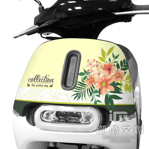 GOGORO 2面板貼 潮酷文創創意保護貼 獨特車貼 車膜 / GR2008-Collection