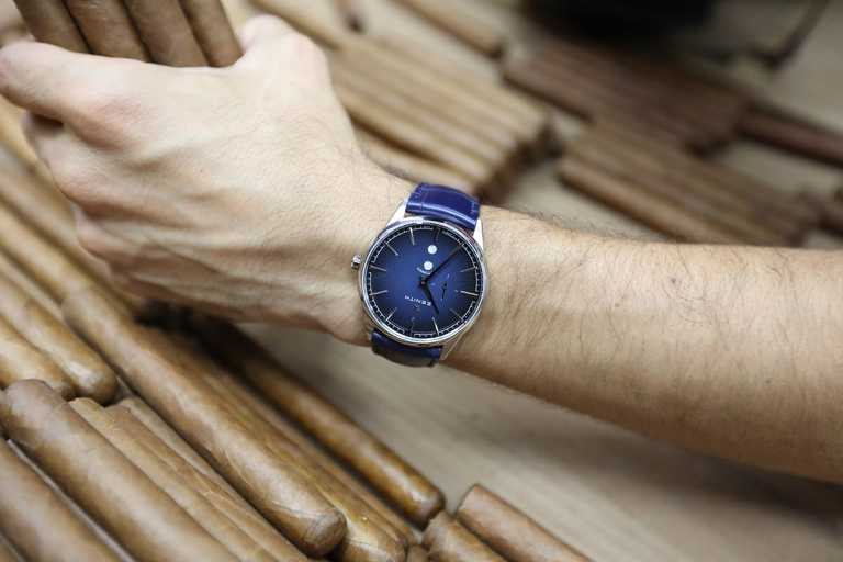 ZENITH「ELITE系列」月相腕錶，「ROMEO羅密歐」款╱253,900元。（圖╱ZENITH提供）