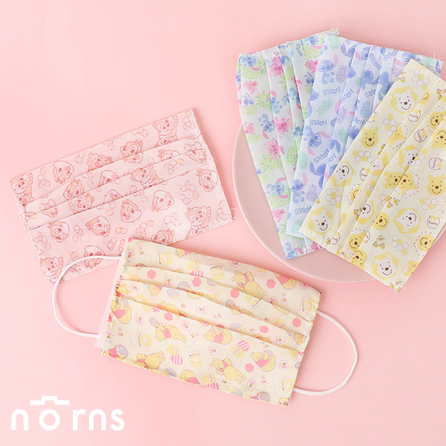 迪士尼印花口罩防護套－Norns 正版授權 可水洗成人尺寸口罩套