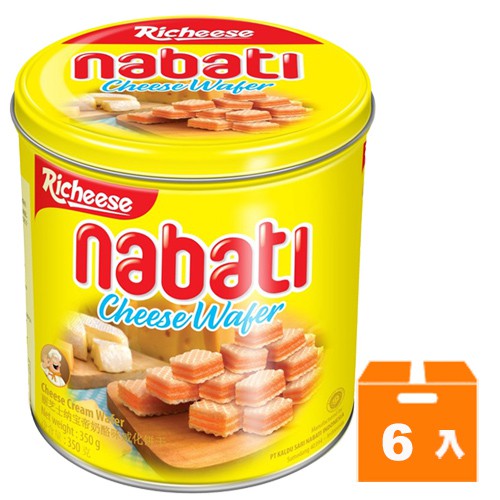 麗芝士 nabati 起司威化餅 350g (6入)/箱