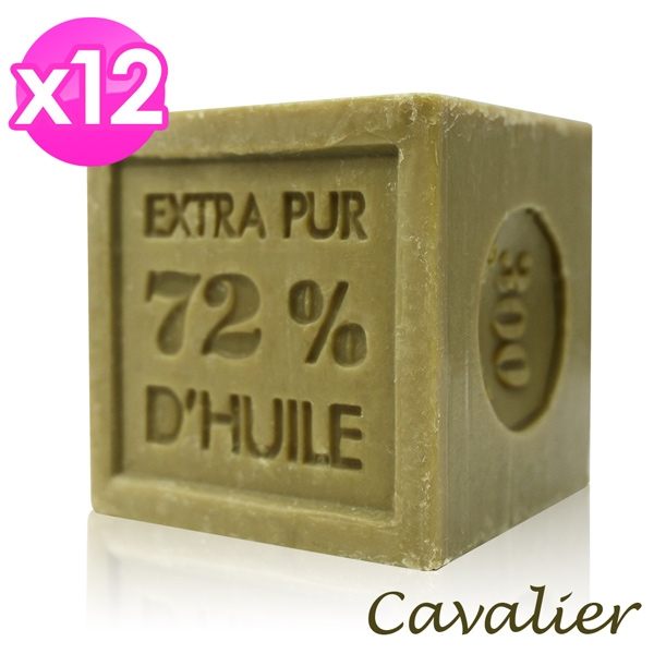 十二入組【Cavalier 雪弗里耶】馬賽皂 300g