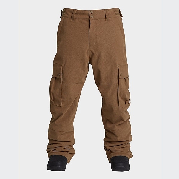 澳洲第一衝浪品牌。n全膠條縫線專業型雪褲。n褲管底防磨扣環及拉鍊設計。n綢質內裡布料更佳舒適。