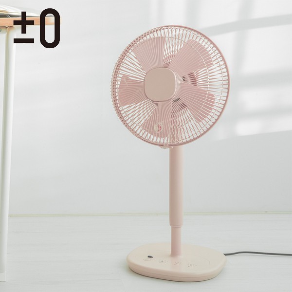 ±0正負零 12吋AC定時遙控生活立扇 XQS-Z710 粉色 免運