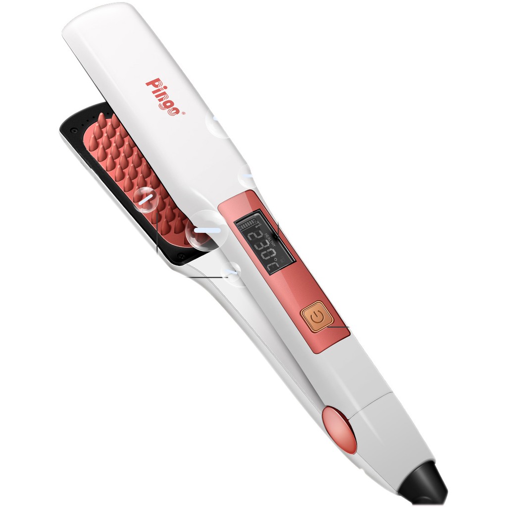 Pingo 品工 ROYAL K9外噴式負離子直髮梳(1支入)【小三美日】D152880