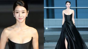 徐睿知黑色禮服胸部以下都是腿！出席釜山電影節紅毯藏22吋螞蟻腰好身材網暴動