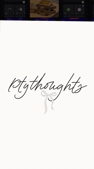 Ptythoughts全球選購🌍