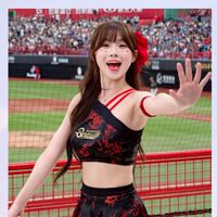 ❤️味全龍❤️金娜妍🧡P. LEAGUE+領航猿🧡nc恐龍山兔)綽號김나연 唯一PLG小龍女啦啦隊後援會