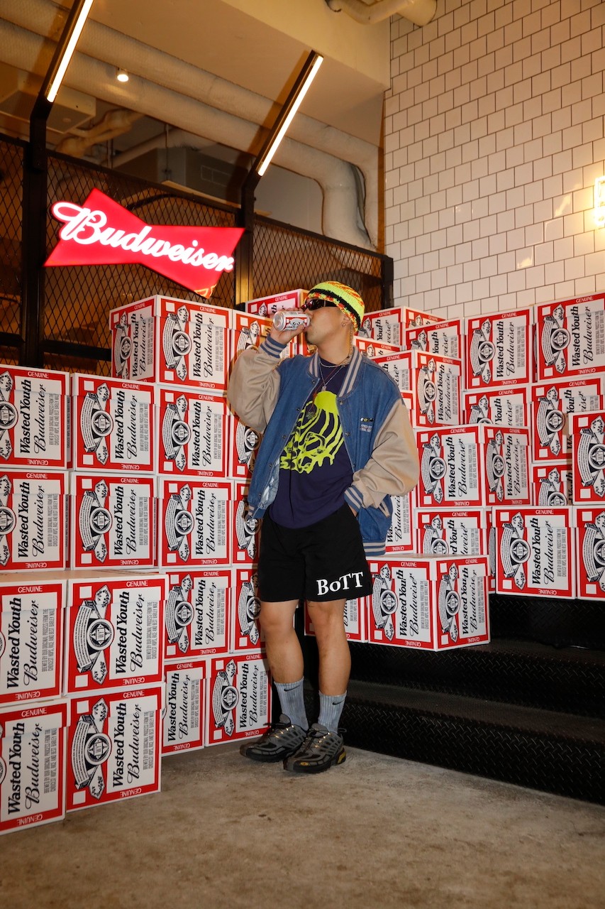 wastedyouth breakfastclub野村訓市バドワイザーVERDY VERDYによる「ウェイステッド ユース」が「バドワイザー」と