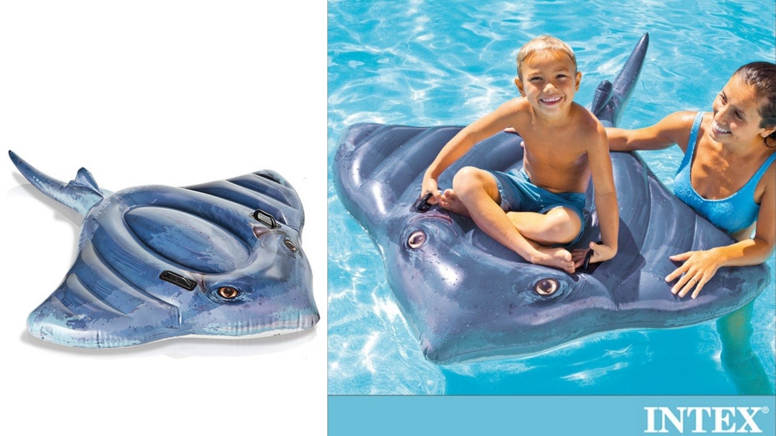 INTEX 魟魚戲水浮排