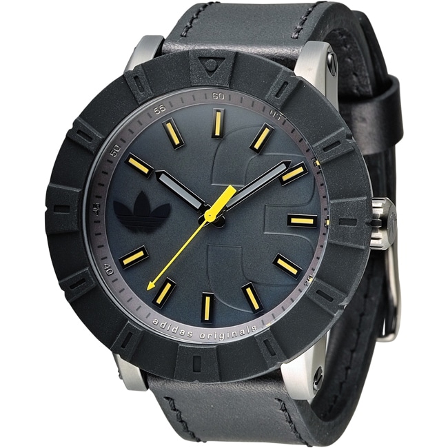 adidas 天生玩家運動腕錶-黑(ADH3028)
