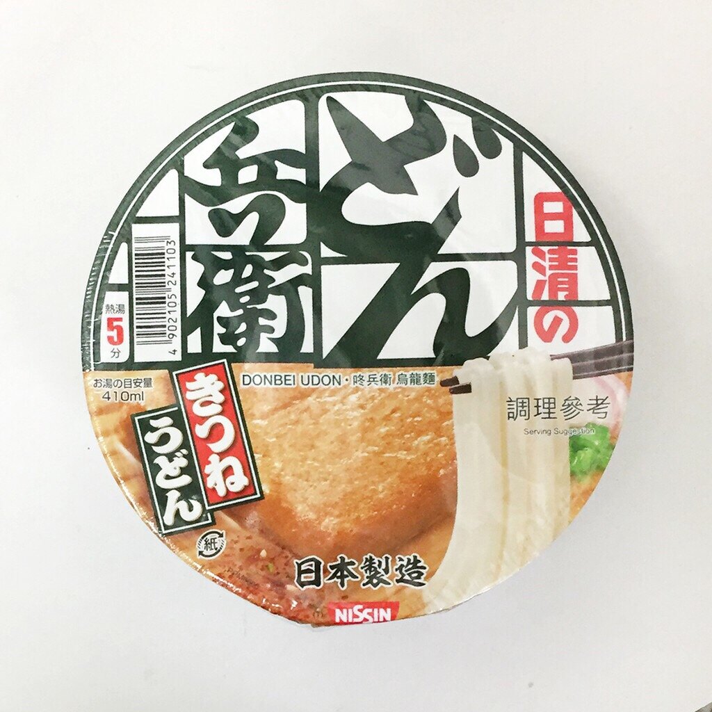 日清NISSIN 丼兵衛豆皮烏龍麵 95g