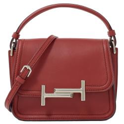 ◎★品牌經典牛皮兩用包|◎★頂級質感皮革材質|◎★哈燒單品，俐落簡約的造型品牌:TOD'S品牌定位:國際精品背法:手提包款:手提包顏色:紅色系外層材質:牛皮外層材質說明:小牛皮內層材質:絨布流行元素: