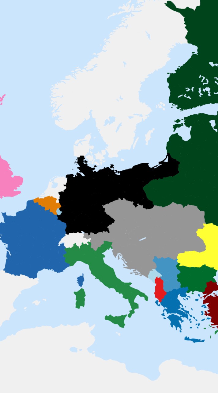 架空国家経営、領土ゲーム時代ww1