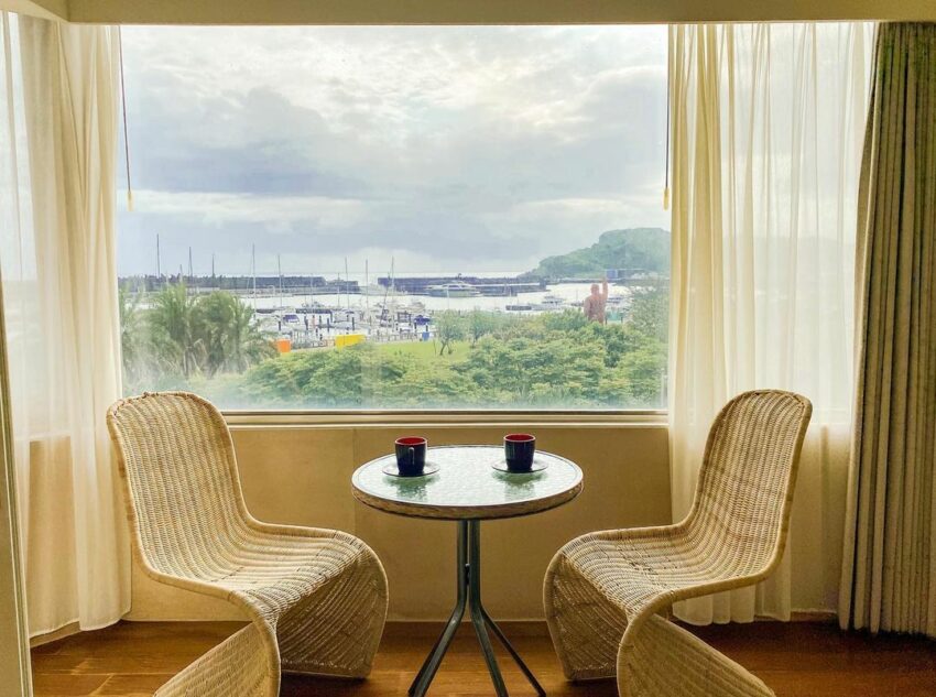 基隆住宿,基隆景點,基隆飯店,蔚藍海景旅店