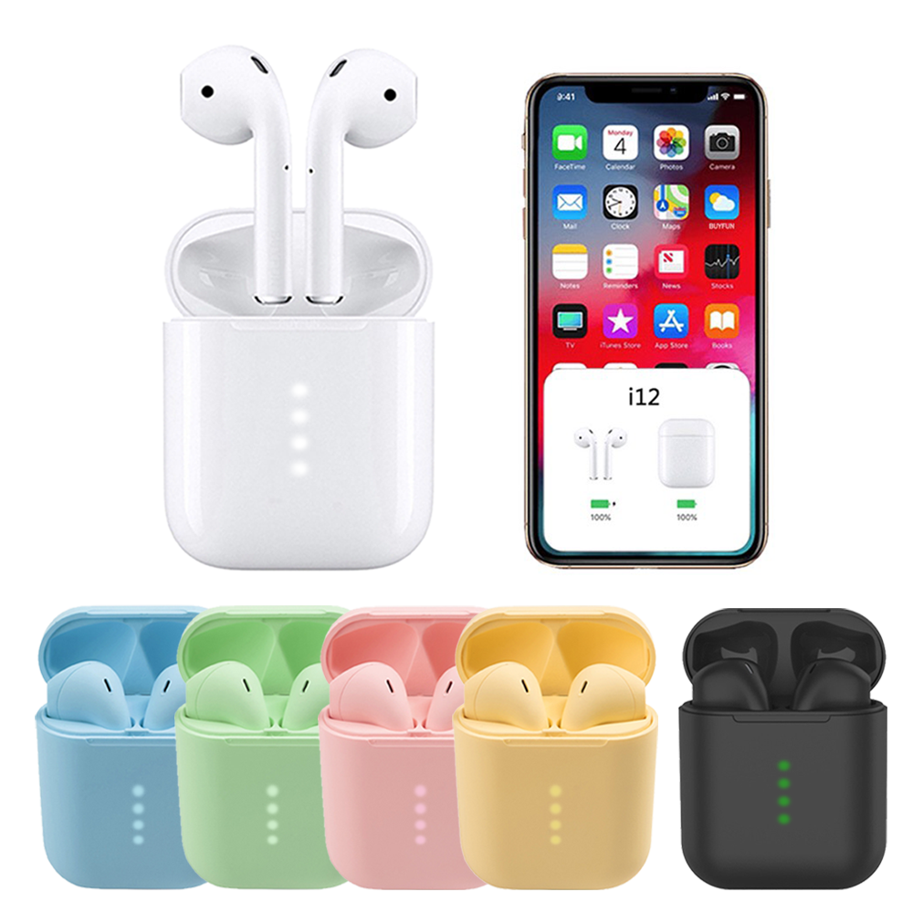 I12 彈窗頂級版 採用藍芽5.0技術低耗電高品質，穩定度高 開蓋即自動配對，iphone支援彈窗動畫 彭湃低音層次豐富的音質，純真而出色 語音通話做了抗噪技術，聲音清晰無延遲 *iPhone/安卓皆