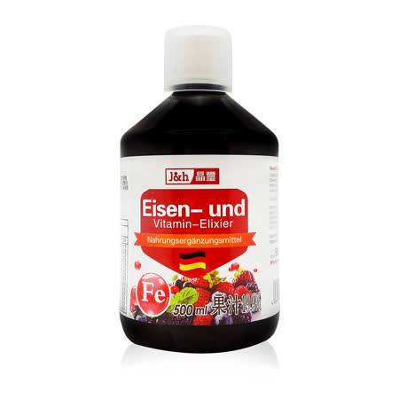 100%德國原裝進口 採用歐盟認證有機植物原料 草本液態鐵吸收率高達98%