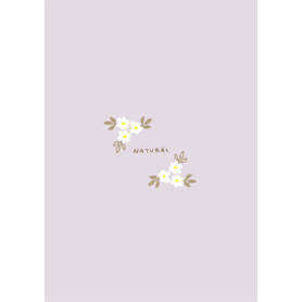 ナチュラル花くすみパープル3