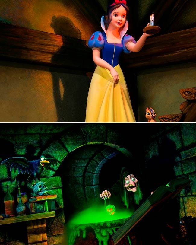ディズニー 白雪姫の世界観を堪能できる ちょっとホラーな物語 東京ディズニーランドの 白雪姫と七人のこびと Ozmall オズモール