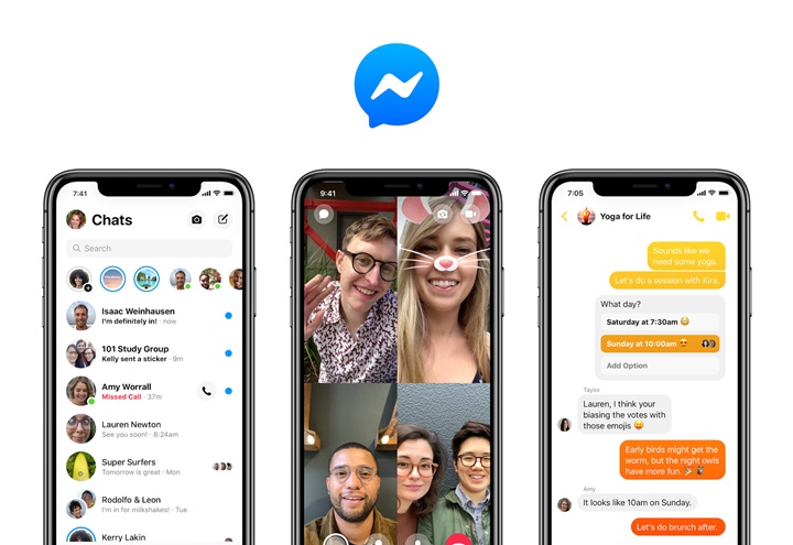 Facebook終於著手整頓Messenger App門面，迎來精簡化介面、黑暗模式與自定義聊天對話框