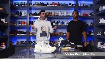 人生勝利組！ NFL 球星 Victor Cruz 驚人球鞋收藏大公開！