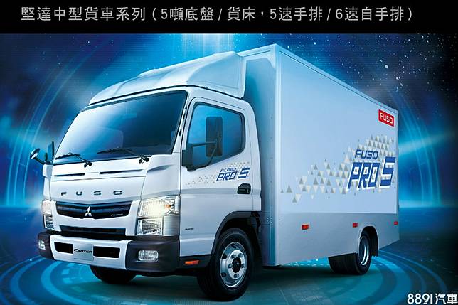 原廠快訊 5噸小貨車新法上路fuso堅達pro 5國內首發 81汽車交易網 Line Today