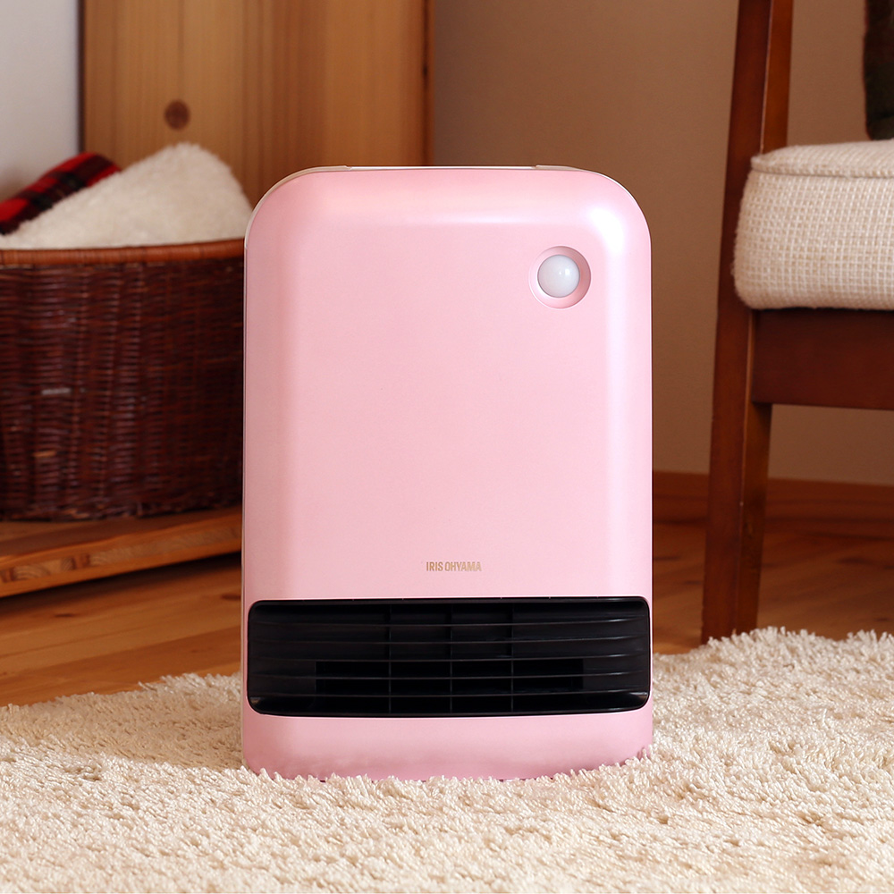 *IRIS 大風量陶瓷電暖器JCH-12TD4粉色