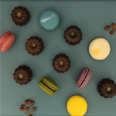 MANO MANO雙響禮盒(馬卡龍*6、可麗露*6)