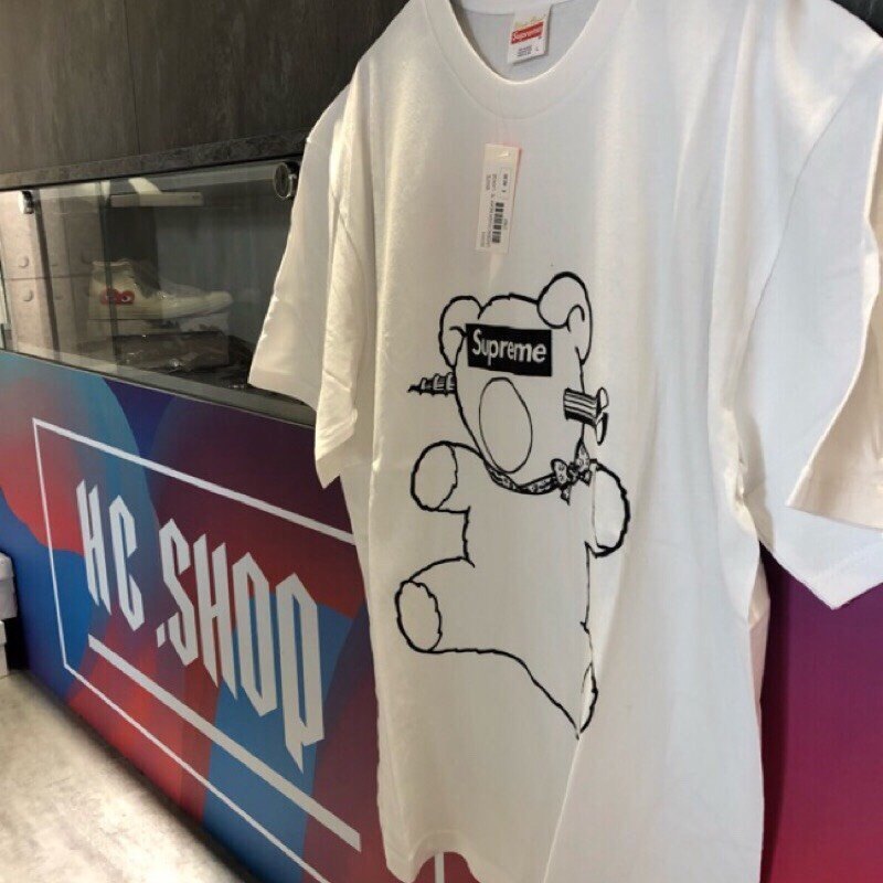 [onfleek.tw] Supreme x Undercover 15ss Bear Tee UC小熊短袖男女情侶漫畫T桖