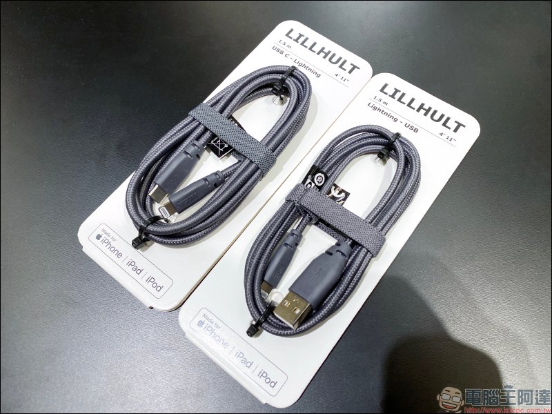 LILLHULT USB-A to USB-C, dark gray, 1.5 m (4'11) - IKEA CA