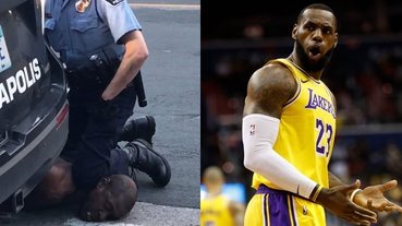 「我不能呼吸！」美國黑人遭警察「膝壓脖」暴力執法致死，詹皇無法接受憤怒發文砲轟！