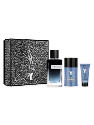 WHAT IT ISA three-piece gift set featuring the boldly sophisticated Y Eau de Parfum. Dressed in Beau