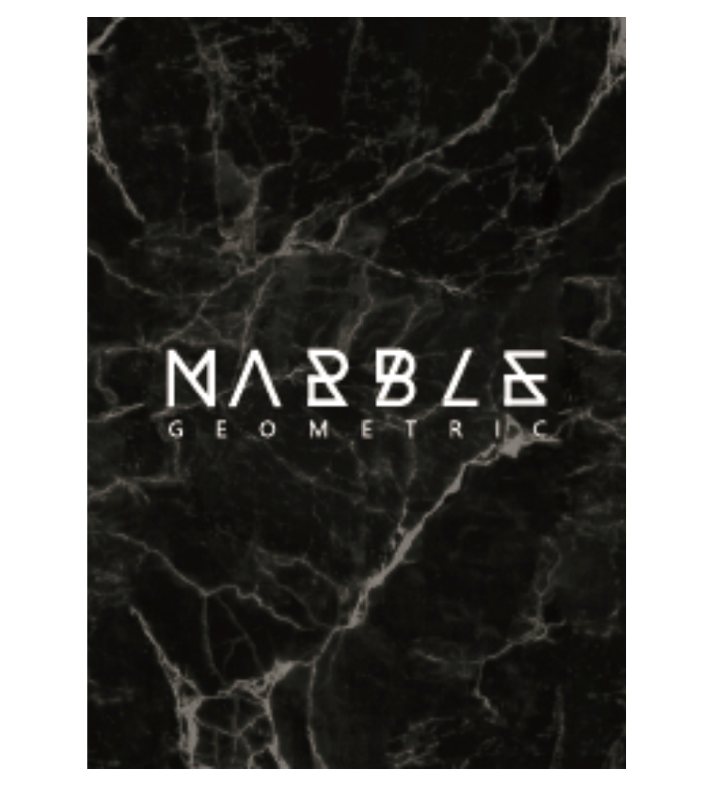 MARBLE(GEOMETRIC)#Black
