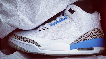 網友 liusteven11 開箱 / Air Jordan 3 Retro ‘UNC’