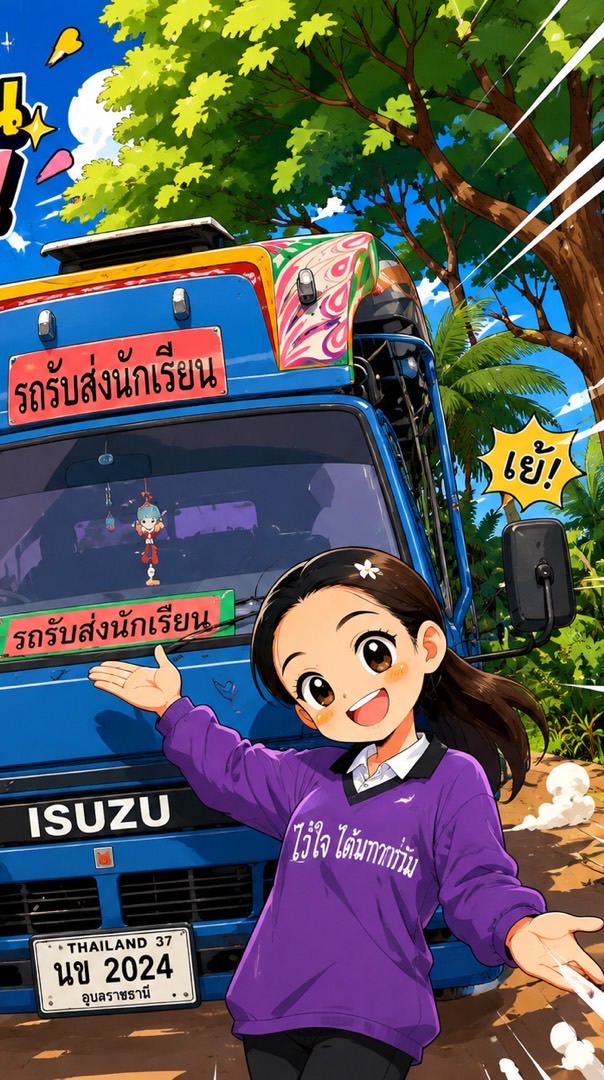 ตาหลวย รถรับส่ง