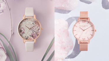 藏在衣袖的英倫氣息 Olivia Burton 全新 Semi-precious 及 Glasshouse 系列