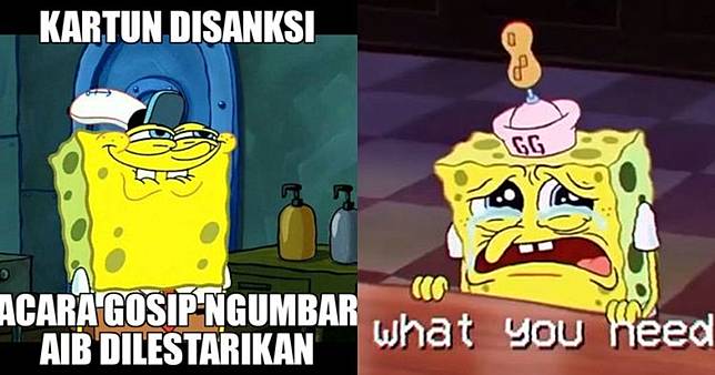 7 Meme Lucu Kpi Tegur Spongebob Ini Bikin Senyum Kecut