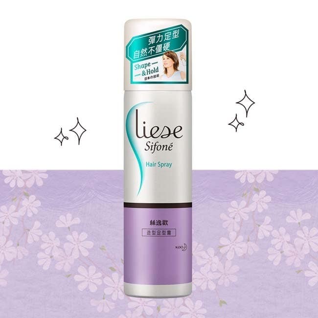 詳細介紹 做好的造型想要持久定型，卻不想看起來很僵硬? ● 含自然定型成分的微細噴霧，使做好的造型自然不凌亂，持久定型一整天、生動不僵硬 ● 適用任何髮型，連盤髮、綁髮、丸子頭也定型不鬆亂 ● 使用後