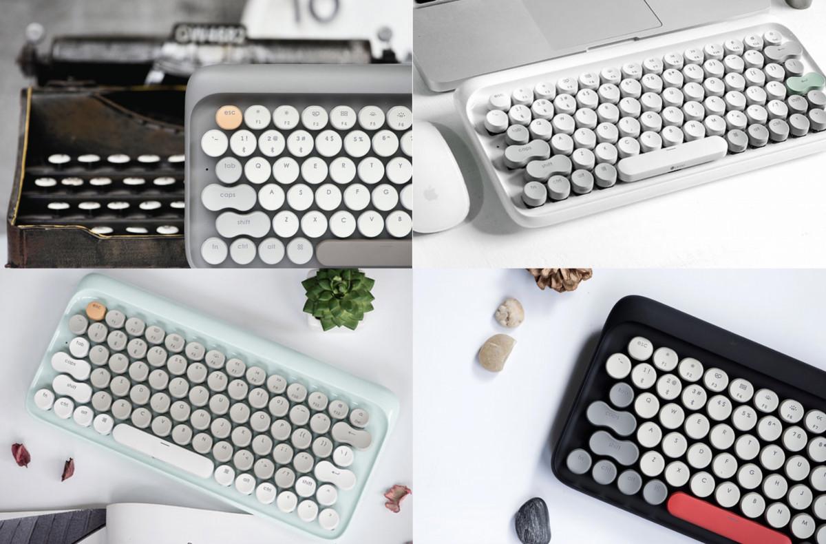 絕美「ipad鍵盤」推薦：Lofree 復古打字機鍵盤，NT.2145