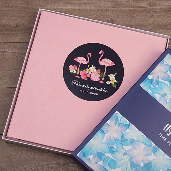 相簿相冊diy手工創意情侶相冊本浪漫影集粘貼式覆膜紀念冊生日禮物