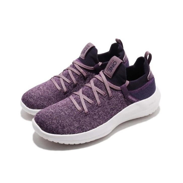 Skechers ONE 女款 編織面料 休閒運動鞋 18040/Pur