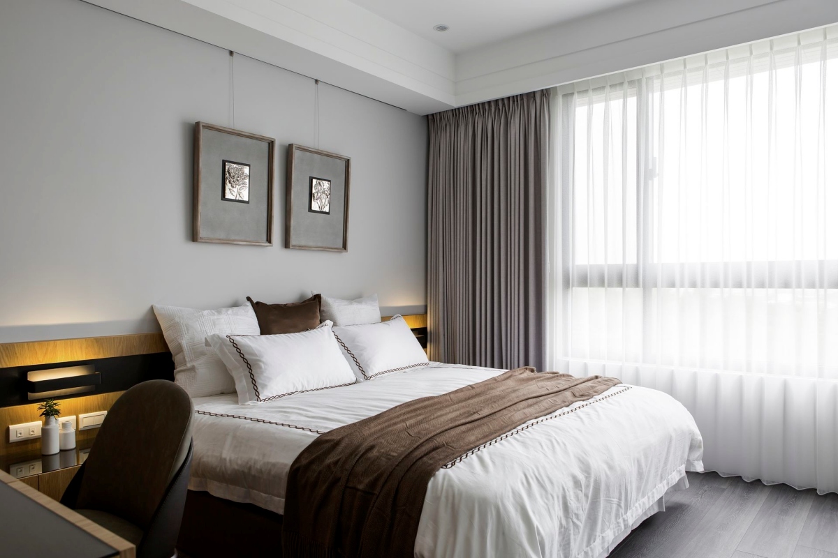 床頭設計；臥室設計；室內設計；居家裝潢