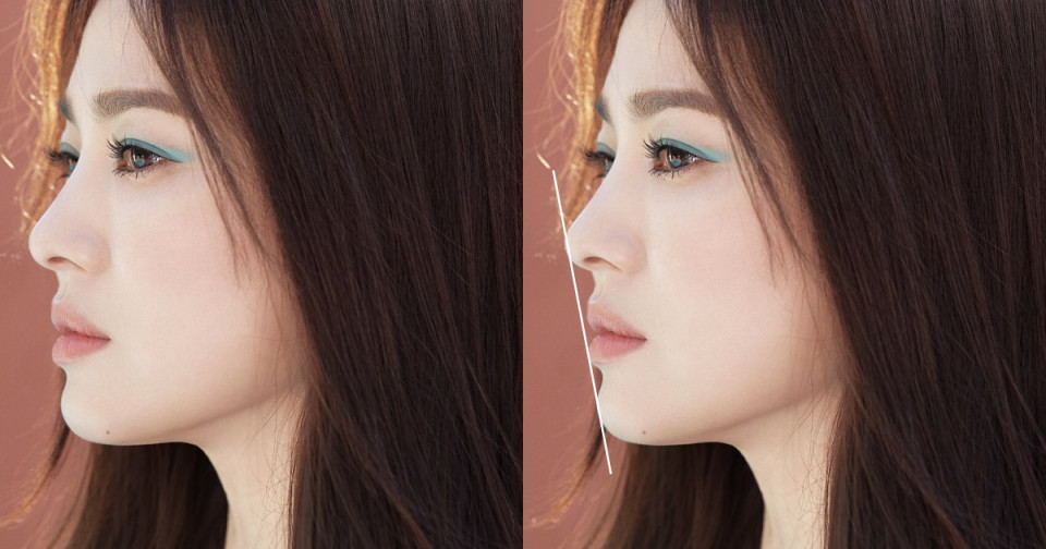 眼睛長寬VS臉長寬比例